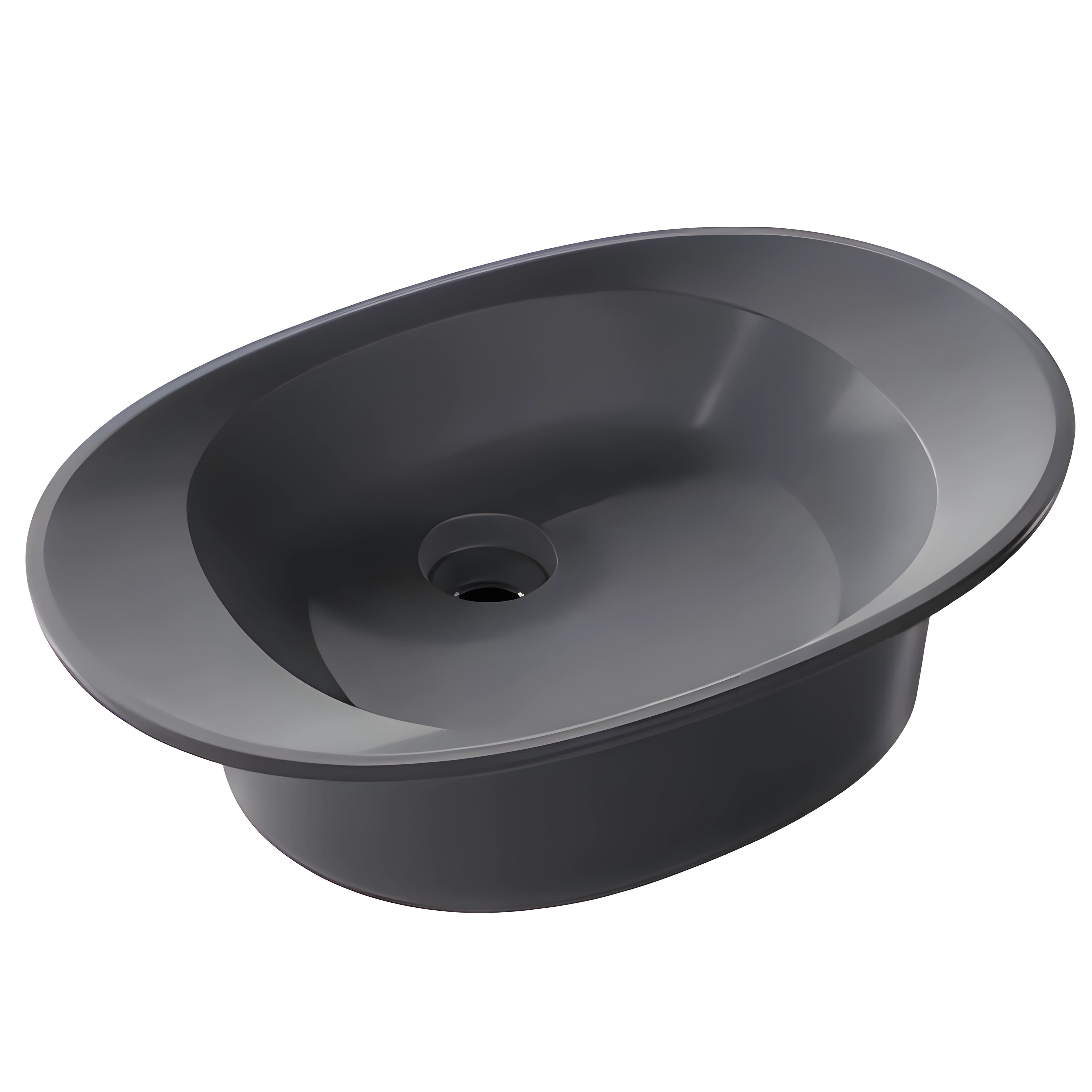 Lavabo, Iride. Sur meuble. Sans trou de robinet. Céramique.